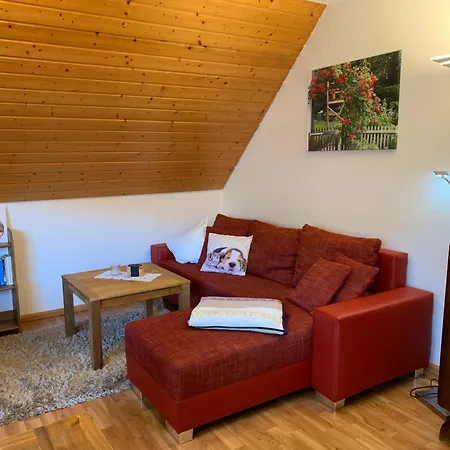 아파트 Gaestehaus Hundelbach 렌즈키르흐